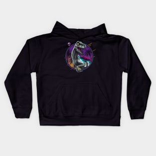 Rad Velociraptor Kids Hoodie